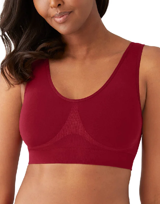 Strapless bras for wearing with strapless tops and dresses Wacoal B-Smooth Soft Cup Bralette Rhubarb 835275 Strapless bras for wearing with strapless tops and dresses Wacoal B-Smooth Soft Cup Bralette Rhubarb 835275