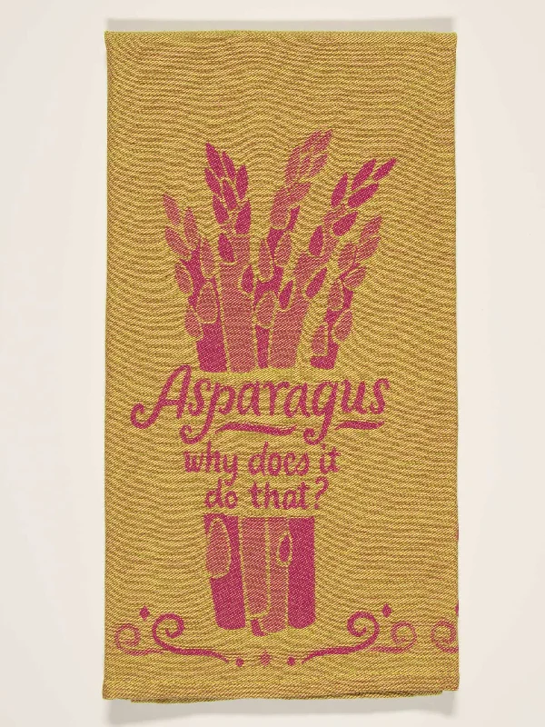 Asparagus. Why Does It Do That? Dish Towel