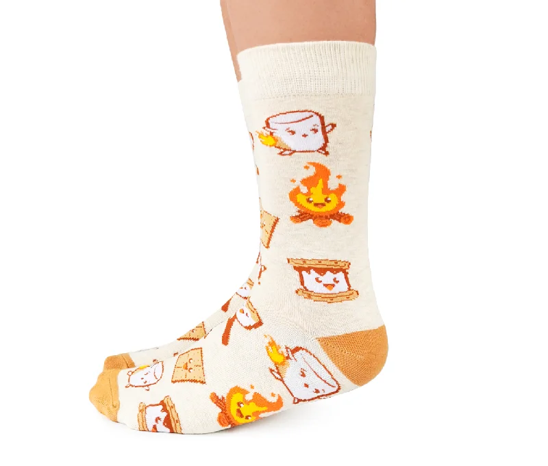 Women's microfiber socks for a lightweight optionGimme S'more Socks - For Her
