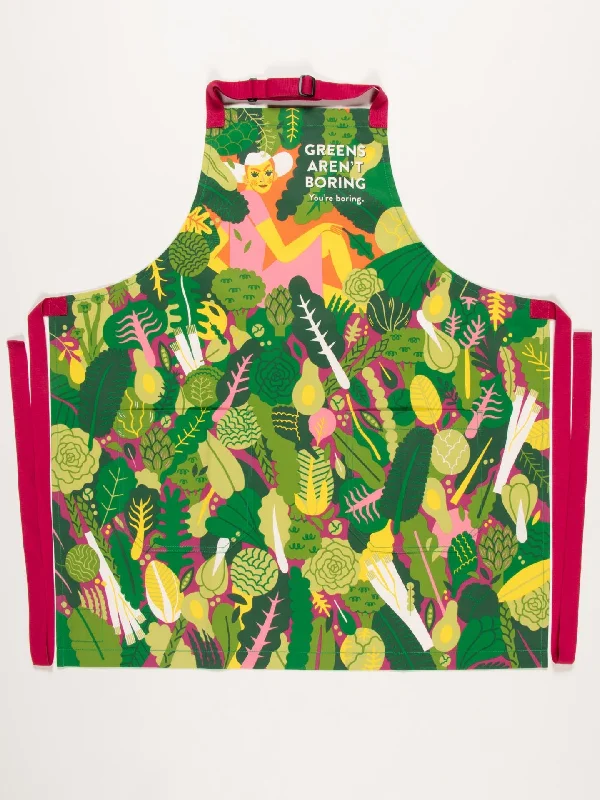 Women's spandex - infused socks for stretchGreens Aren't Boring. You're Boring Apron