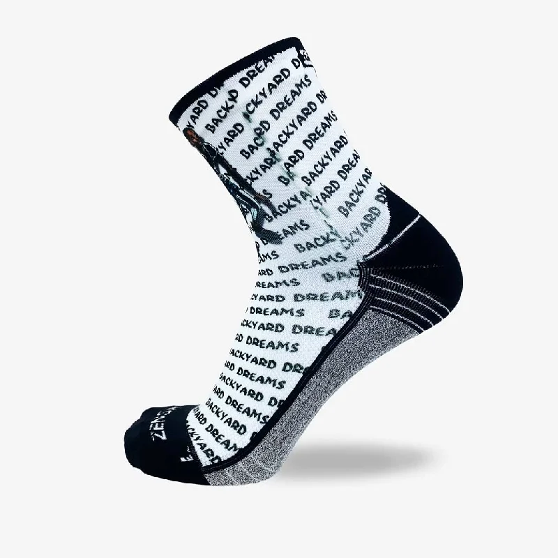 Women's bamboo fiber socks for eco - friendlinessJustin Holiday Backyard Dreams Socks (Mini-Crew) Women's bamboo fiber socks for eco - friendlinessJustin Holiday Backyard Dreams Socks (Mini-Crew)
