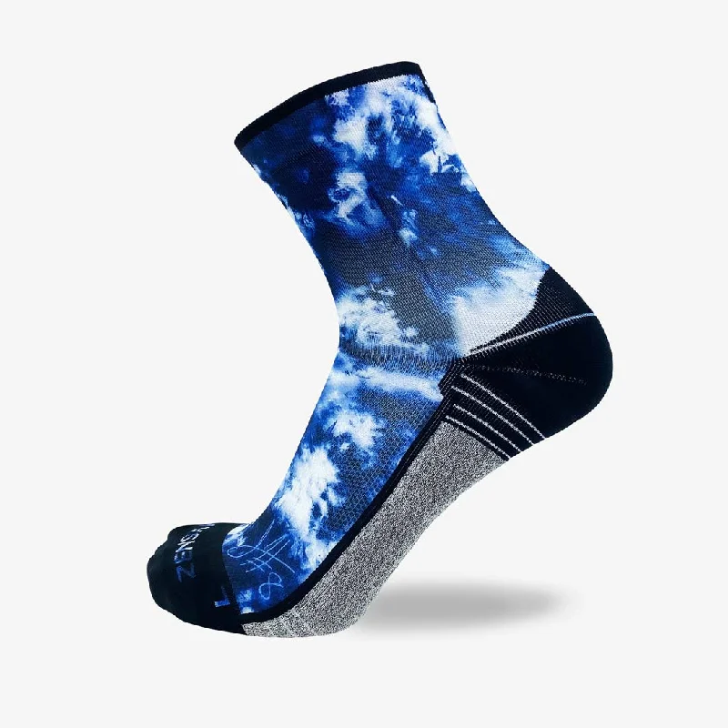 Women's crew socks with a polka - dot printJustin Holiday Tie Dye Socks (Mini-Crew)