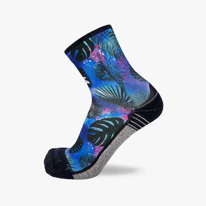 Palm Leaves Socks (Mini-Crew)