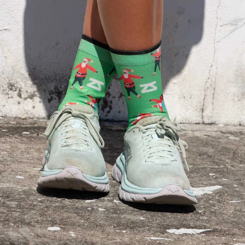 Women's ribbed knee - high socks for a classic lookSanta Cardio Socks (Mini Crew)