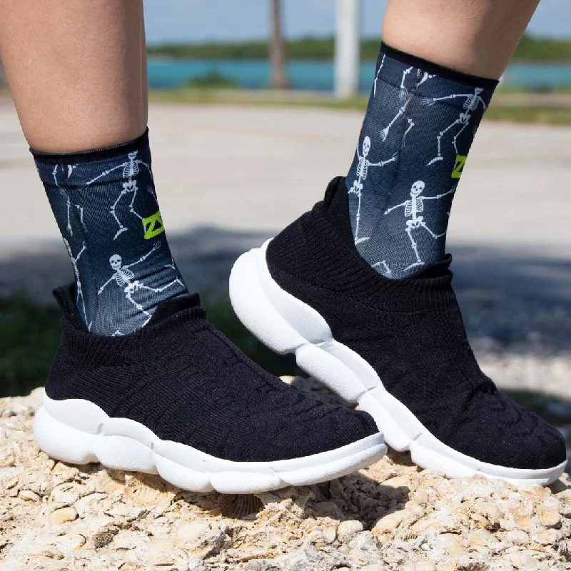 Skeletons Socks (Mini-Crew)