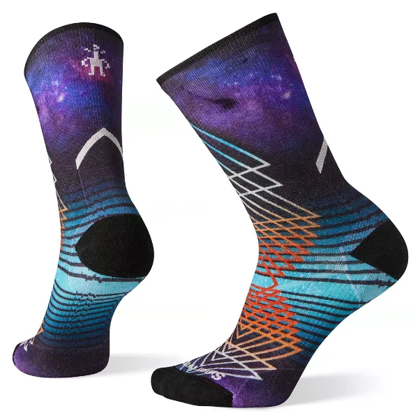Women's knee - high socks with lace trimSmartwool PhD Pro Endurance Sock | Ultra Light | Crew Length | Geoprint Deep Navy | Womens Women's knee - high socks with lace trimSmartwool PhD Pro Endurance Sock | Ultra Light | Crew Length | Geoprint Deep Navy | Womens