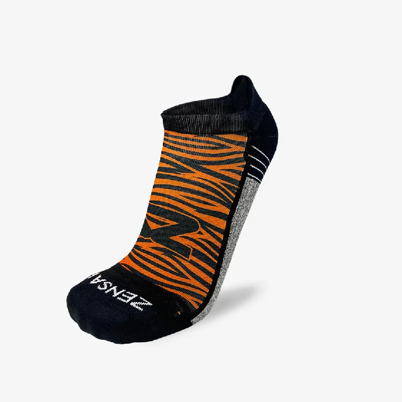 Women's quick - dry socks for water activitiesTiger Print Running Socks (No Show)