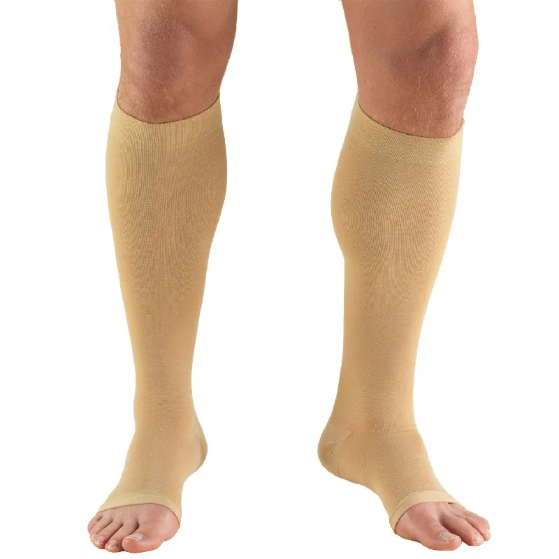 Women's hypoallergenic socks for sensitive skinTRUFORM® MicroFiber Medical Knee High 20-30 mmHg, Open Toe Women's hypoallergenic socks for sensitive skinTRUFORM® MicroFiber Medical Knee High 20-30 mmHg, Open Toe