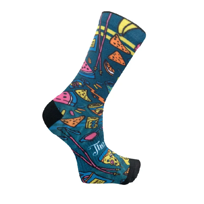 Women's anti - odor socks for long - day freshnessThe Trail Co. Running Socks | Guzzler Checkpoint Party