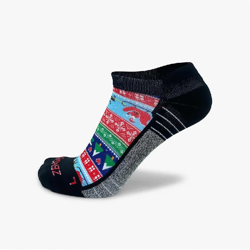 Women's sheer over - the - knee socks for a sexy appealUgly Santa Sweater Running Socks (No Show) Women's sheer over - the - knee socks for a sexy appealUgly Santa Sweater Running Socks (No Show)