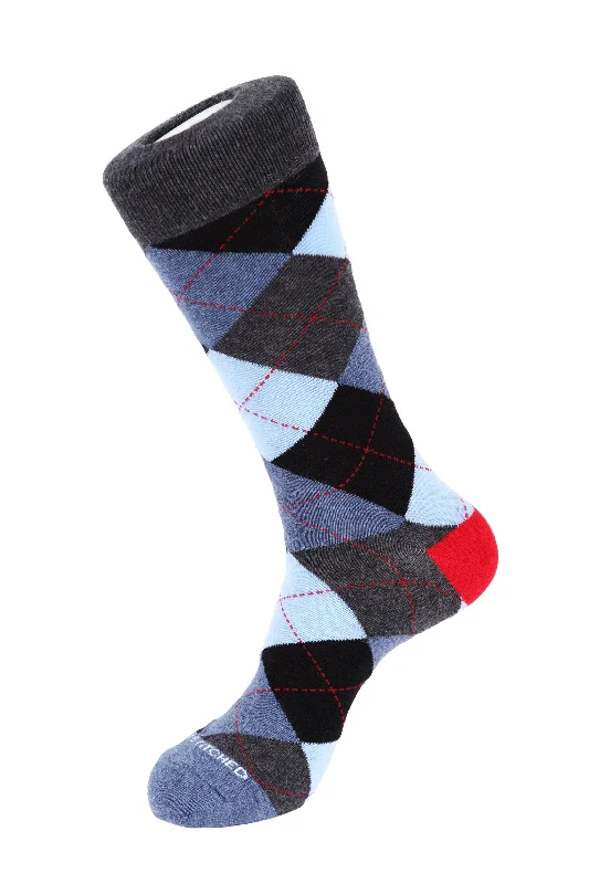 Traditional Argyle Crew Sock