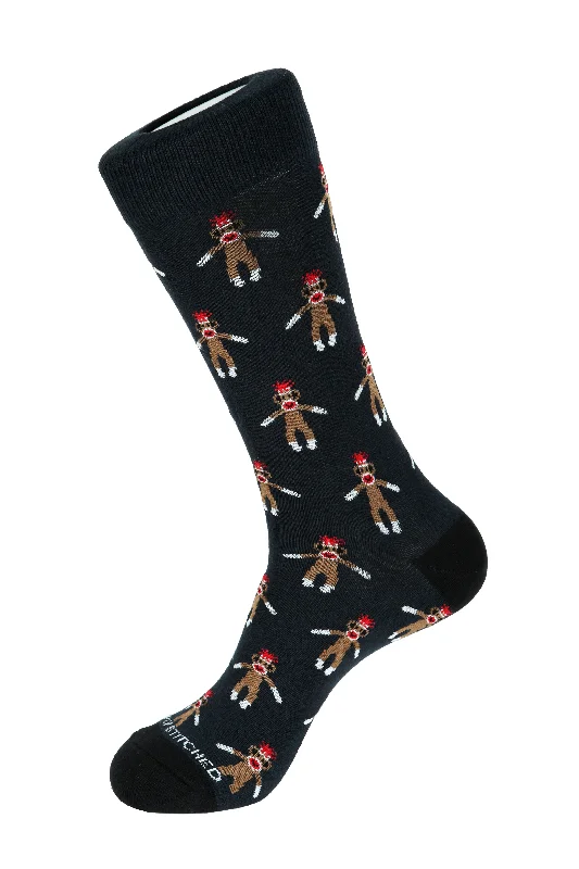 Sock Monkey Crew Sock