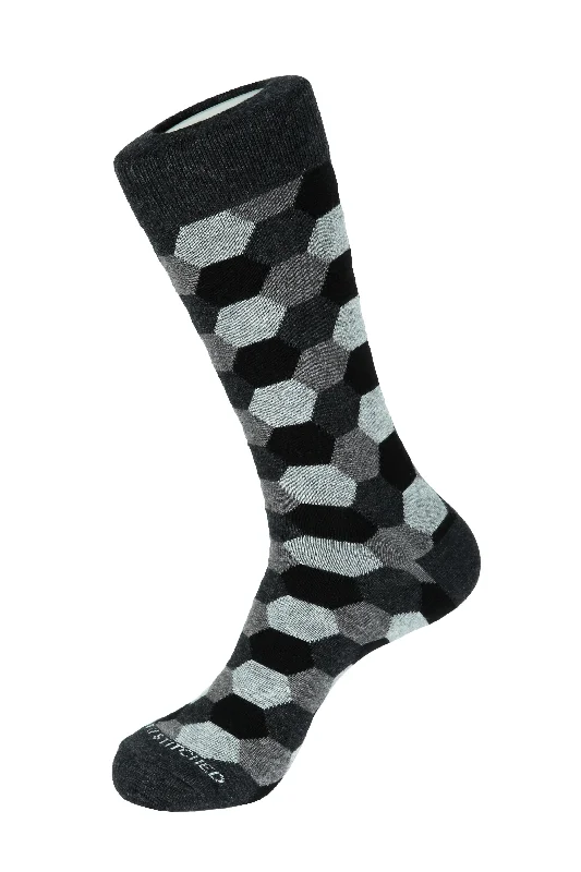 Honeycomb Crew Sock