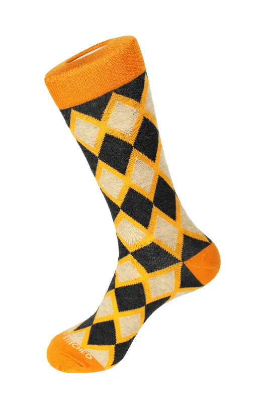 Diamond Link Crew Sock