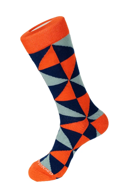 Women's leather - look socks for an edgy styleBalanced Diamond Crew Sock