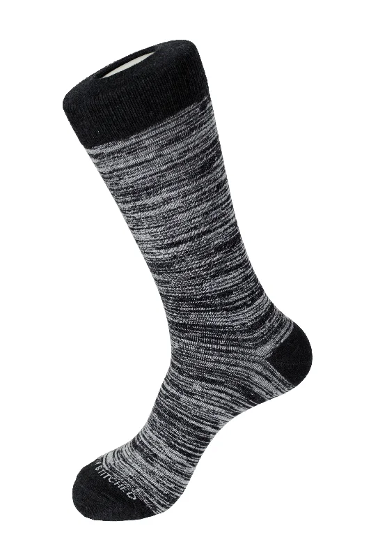 Women's adjustable - fit socks for a customized feelMelange Crew Sock
