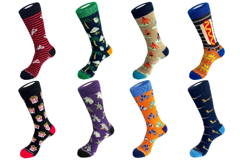 Women's adjustable - fit socks for a customized feelCREW SOCK 8 PACK