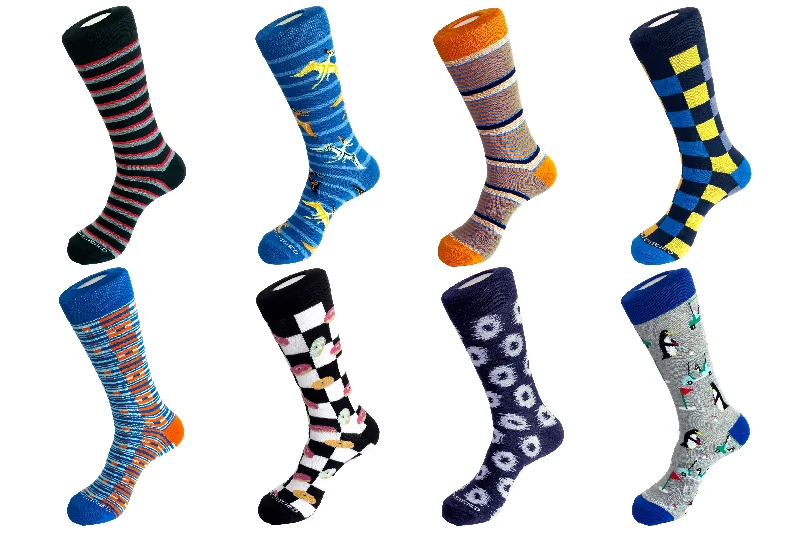 Women's nylon - reinforced socks for durabilityCREW SOCK 8 PACK