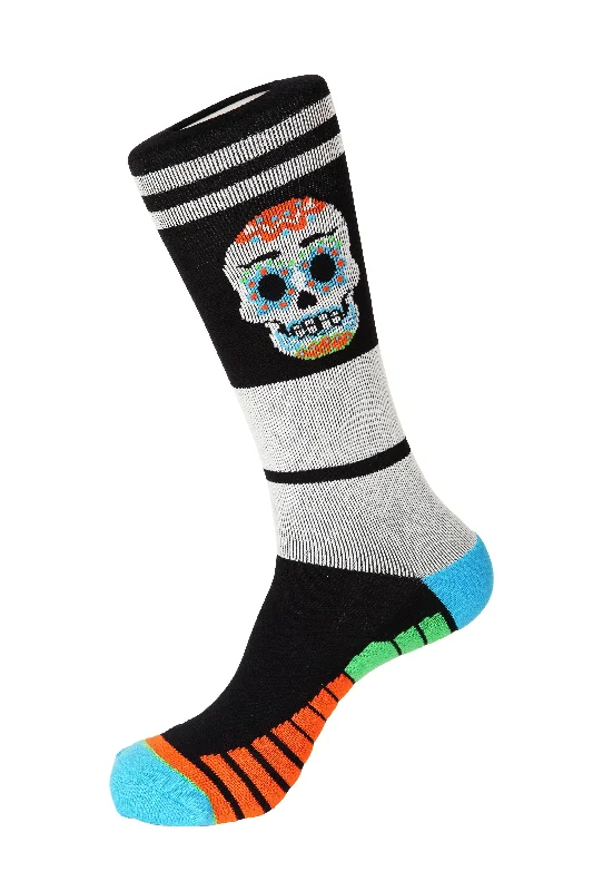 Women's compression socks for improved circulationDay of The Dead Athletic Socks
