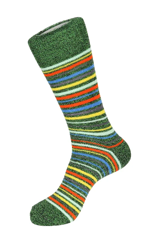Women's sheer over - the - knee socks for a sexy appealLimitless Stripe
