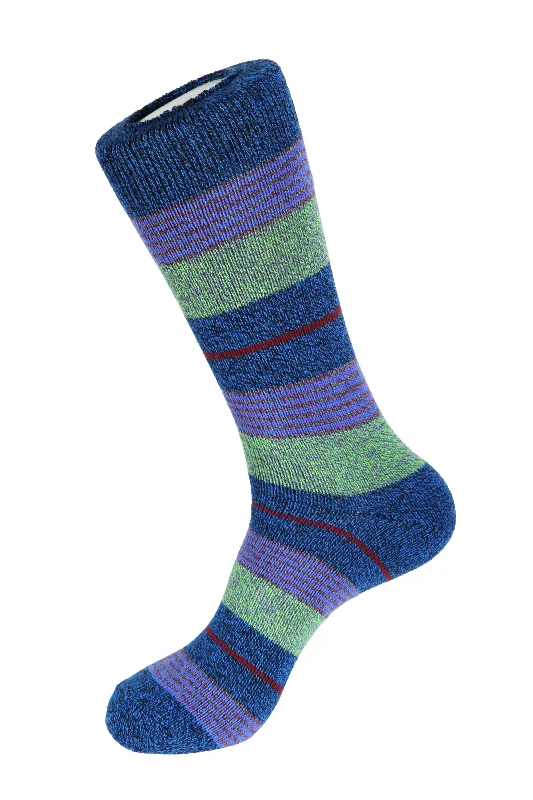 Women's thermal socks for cold weatherSwitchback Stripe Boot Sock