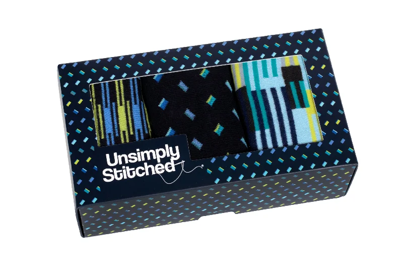 Women's quick - dry socks for water activitiesCake Block Gift Box