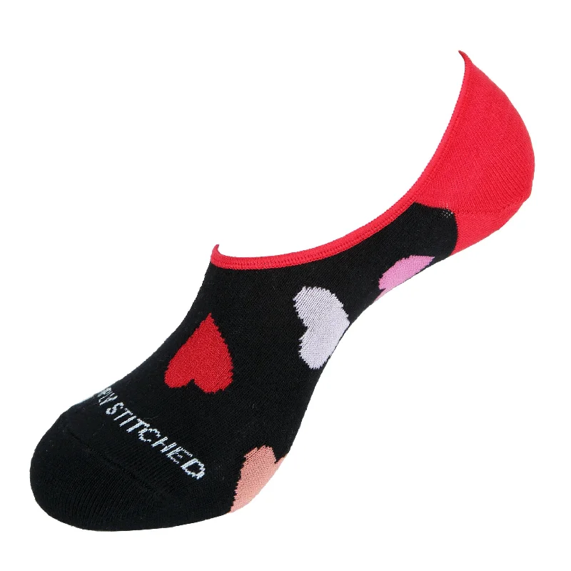 Women's arch - support socks for better comfortHearts-No Shows