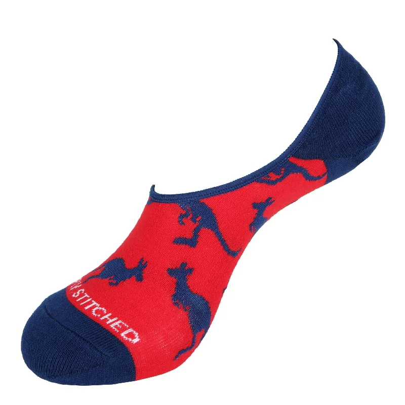 Women's cable - knit ankle socks for a cozy styleKangaroos-No Shows