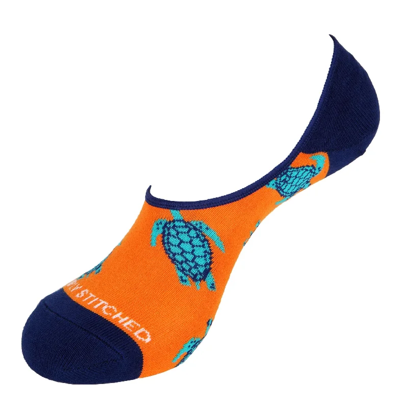 Women's adjustable - fit socks for a customized feelTurtles-No Shows