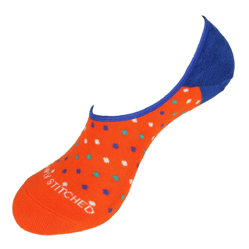 Women's arch - support socks for better comfortMini Polka Dots-No Shows