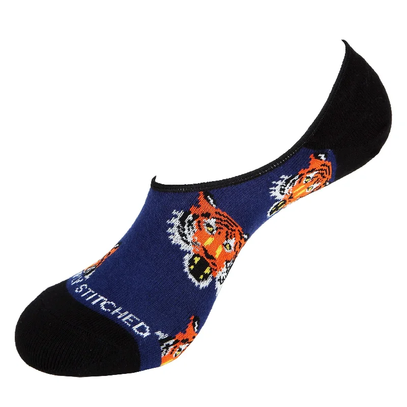 Women's ribbed knee - high socks for a classic lookTiger-No Shows