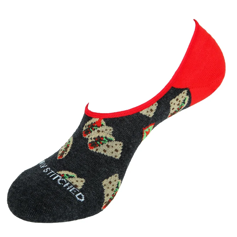 Women's bamboo fiber socks for eco - friendlinessTaco Tuesday-No Shows