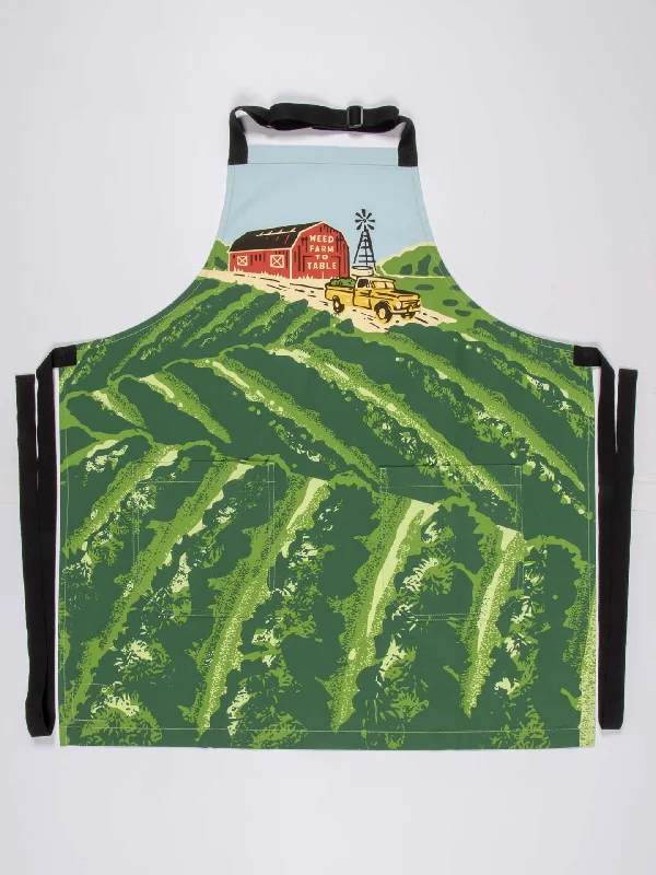 Women's cushioned sole socks for shock absorptionWeed Farm To Table Apron