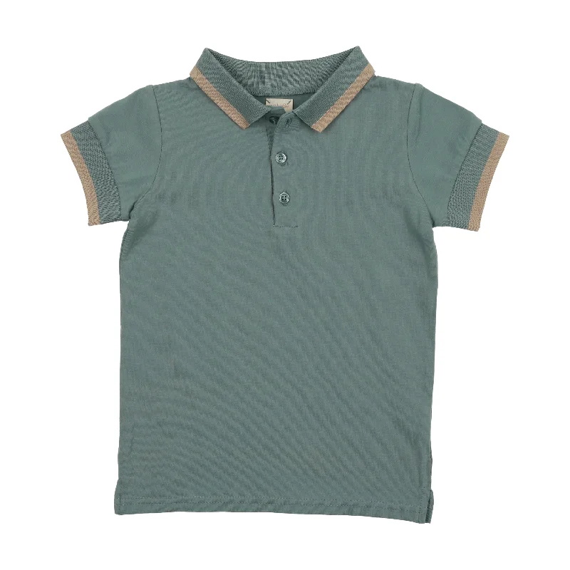 Analogie Boys Polo Short Sleeve - Teal