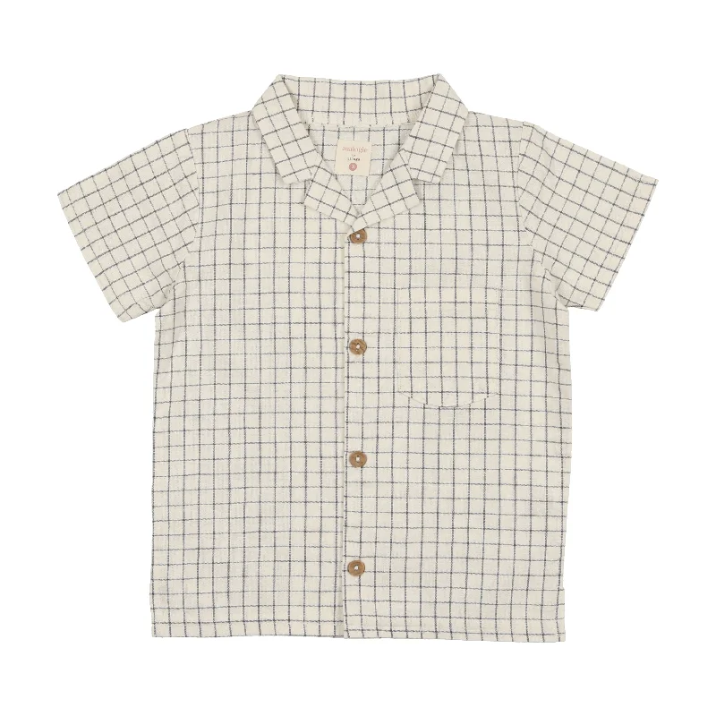 Analogie Grandpa Shirt - Blue Check