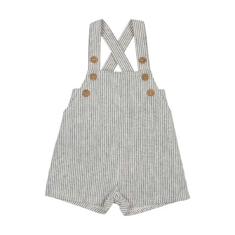 Analogie Linen Overalls - Blue Stripe