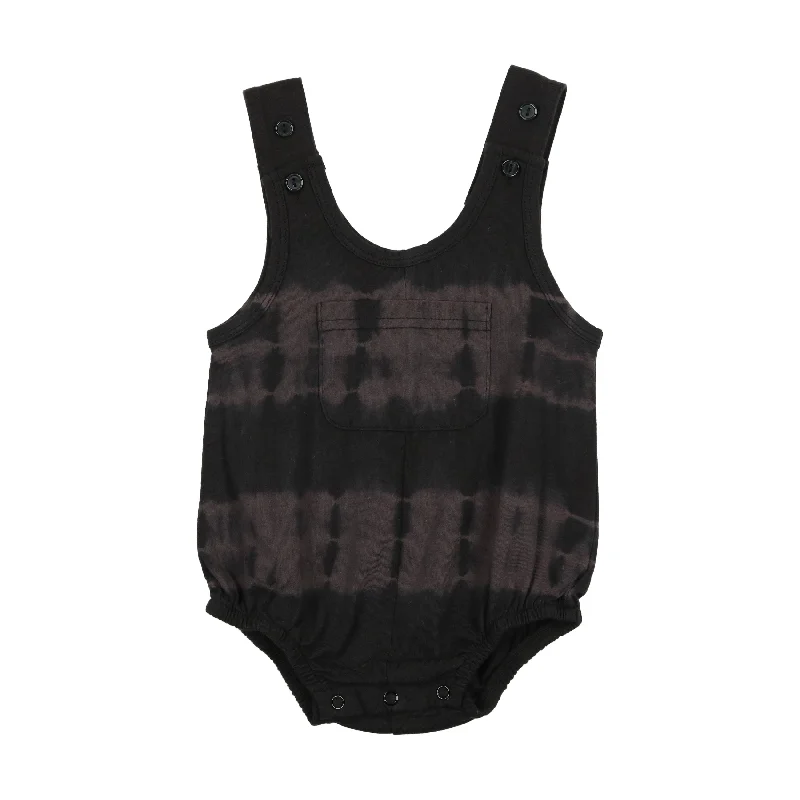 Analogie Tie Dye Romper - Black