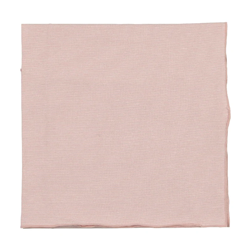 Lilette Pinstripe Blanket - Pink