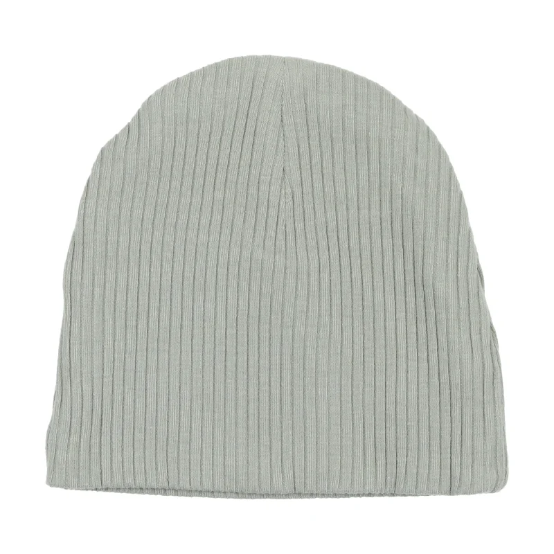 Lilette Ribbed Beanie - Sky