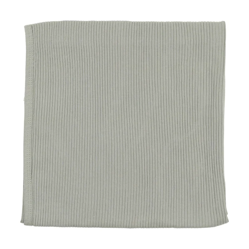 Lilette Ribbed Blanket - Sky