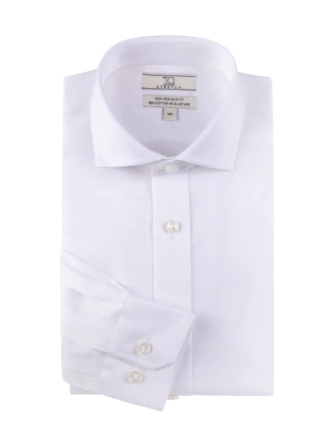 T.O. Collection Mens Stretch Dress Shirt - Long Sleeve